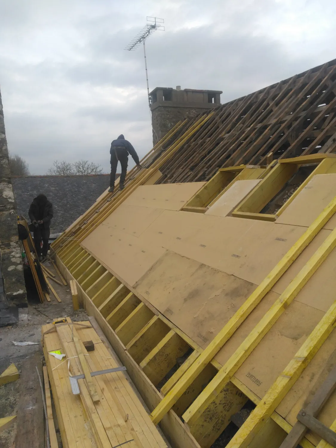 construction d ossature bois saint suliac